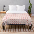 Diluc pattern plush blanket with a soft, cozy design inspired by the Pyro character from Genshin Impact