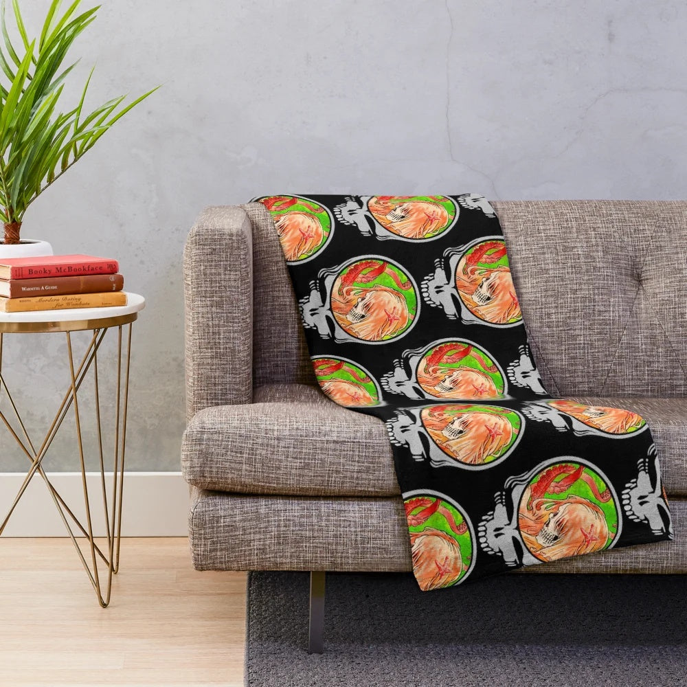 Soft, high-quality plush blanket featuring the Dirty Heads band logo and artwork
