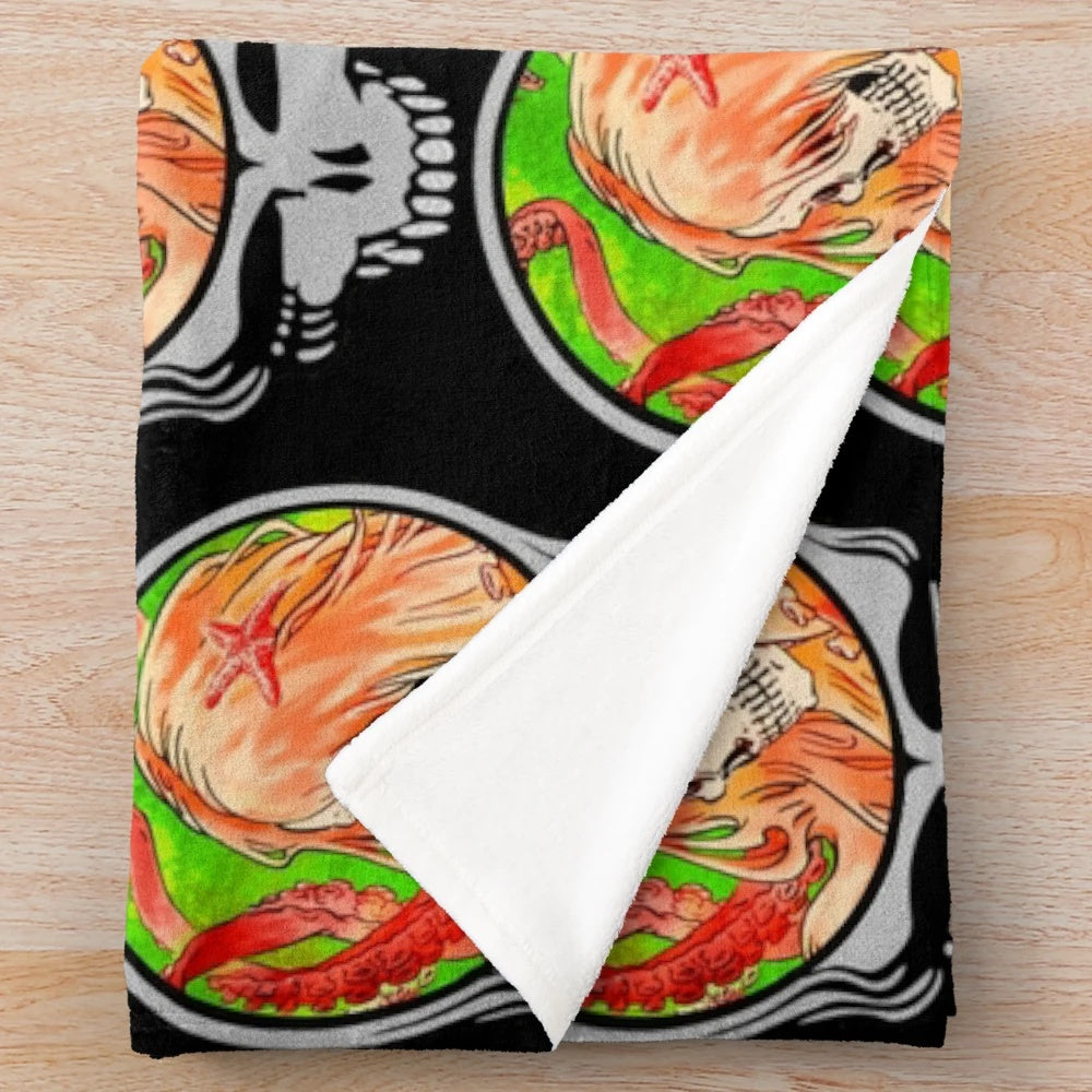 Soft, high-quality plush blanket featuring the Dirty Heads band logo and artwork
