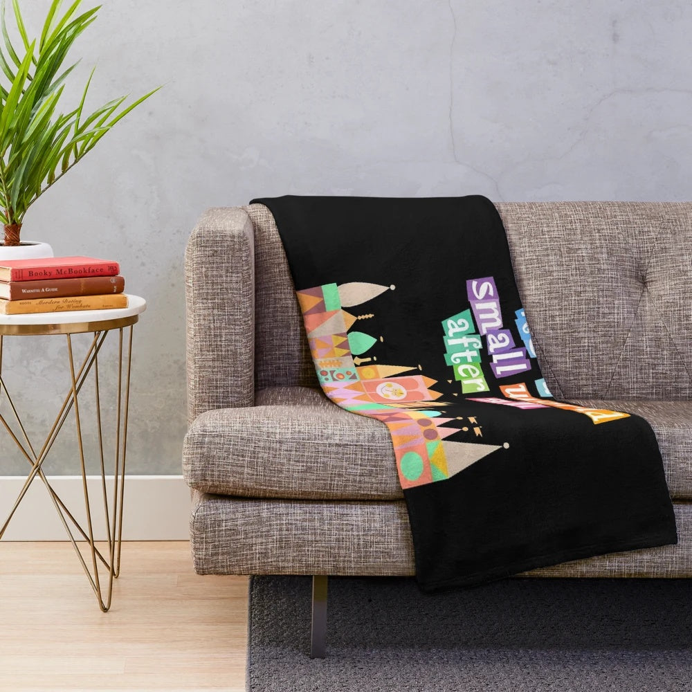 Soft and snuggly Disney-themed plush blanket