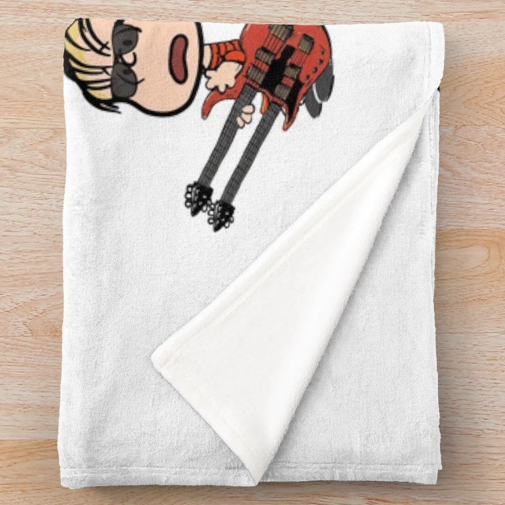Plush blanket featuring the Dave Matthews Band logo and imagery