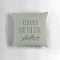 Soft, plush dog pillow featuring various dog breeds