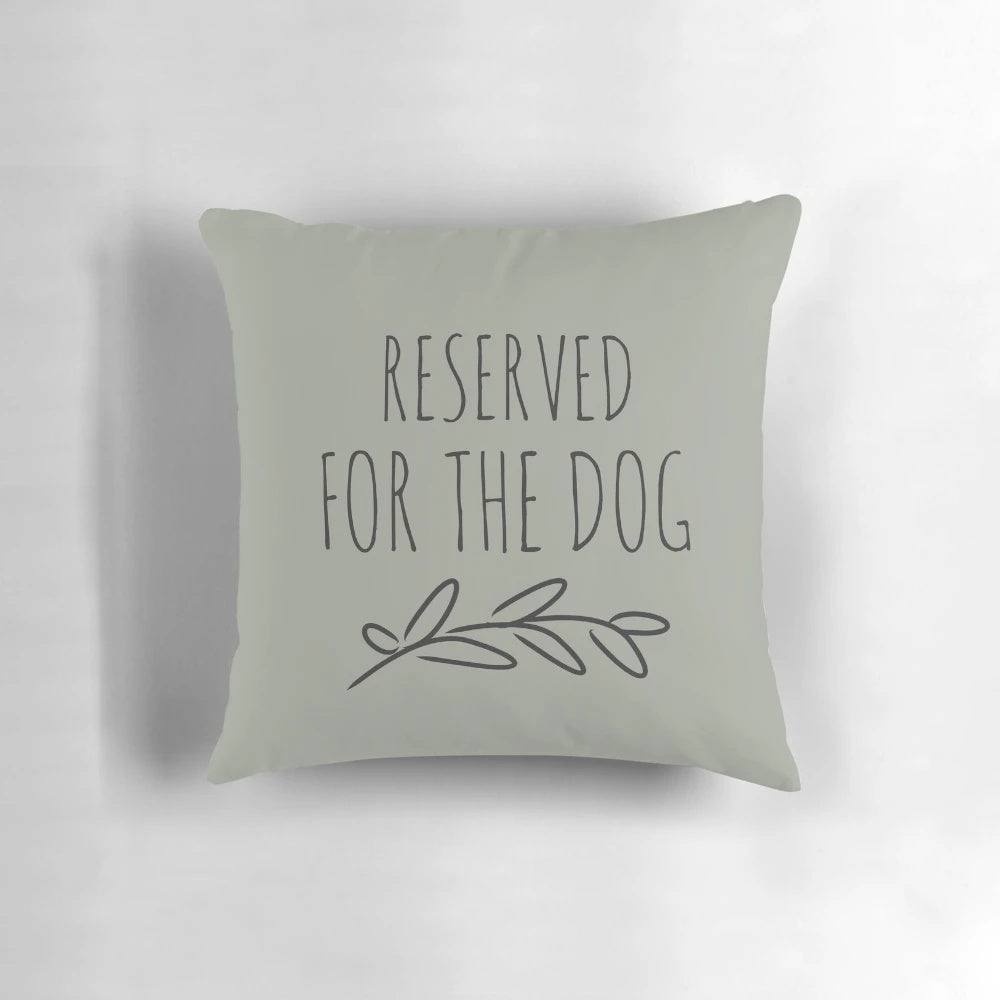 Soft, plush dog pillow featuring various dog breeds