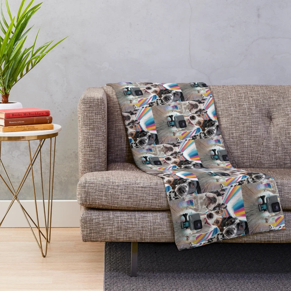 Dog Tales - The Woof Crew Plush Blanket for Adventurous Dogs