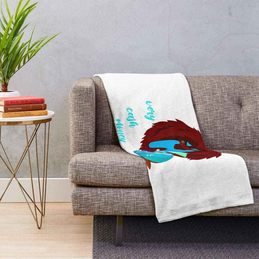 Soft and Plush Dog Themed Blanket