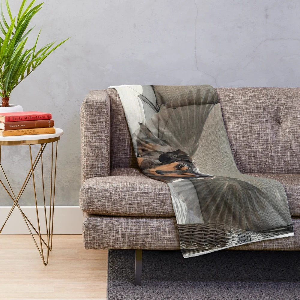 Soft and Cozy Dog Plush Blanket for Pets