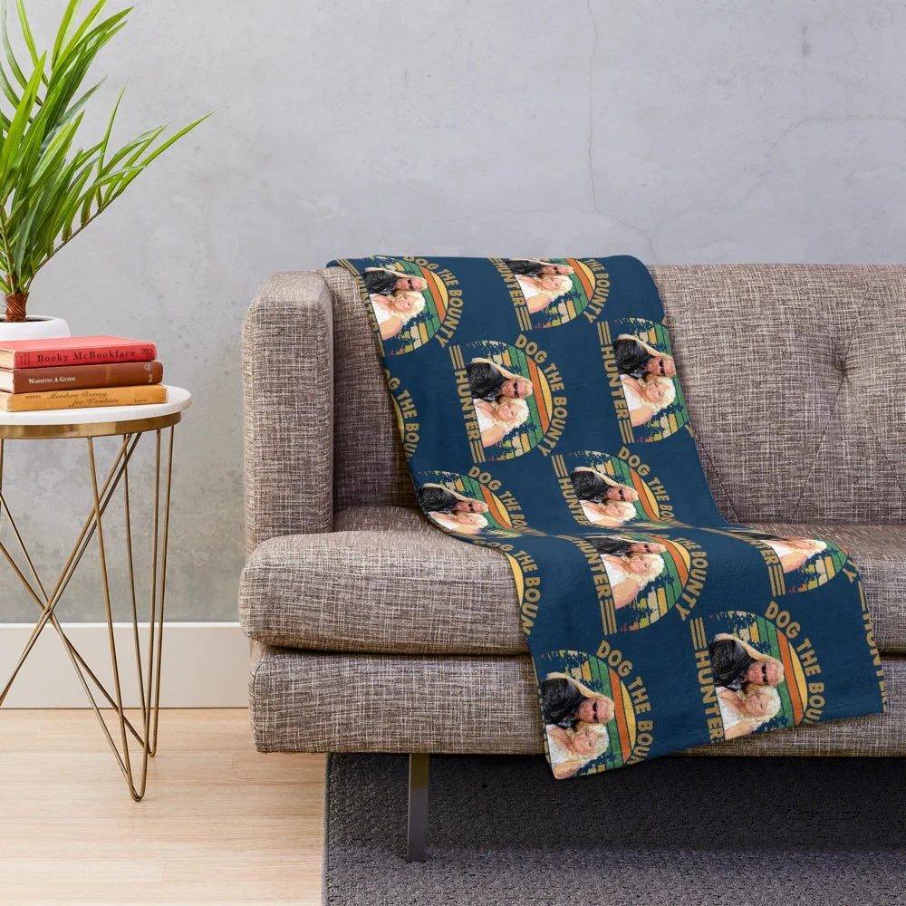 Dog the Bounty Hunter Inspired Plush Blanket