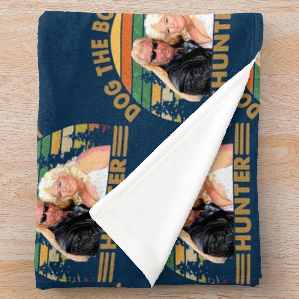Dog the Bounty Hunter Inspired Plush Blanket