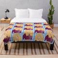 Dolly Parton inspired plush blanket in soft, comfortable fabric