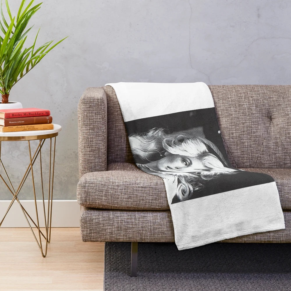 Dolly Parton inspired plush blanket