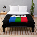 Dom Kennedy inspired plush blanket with palm tree design