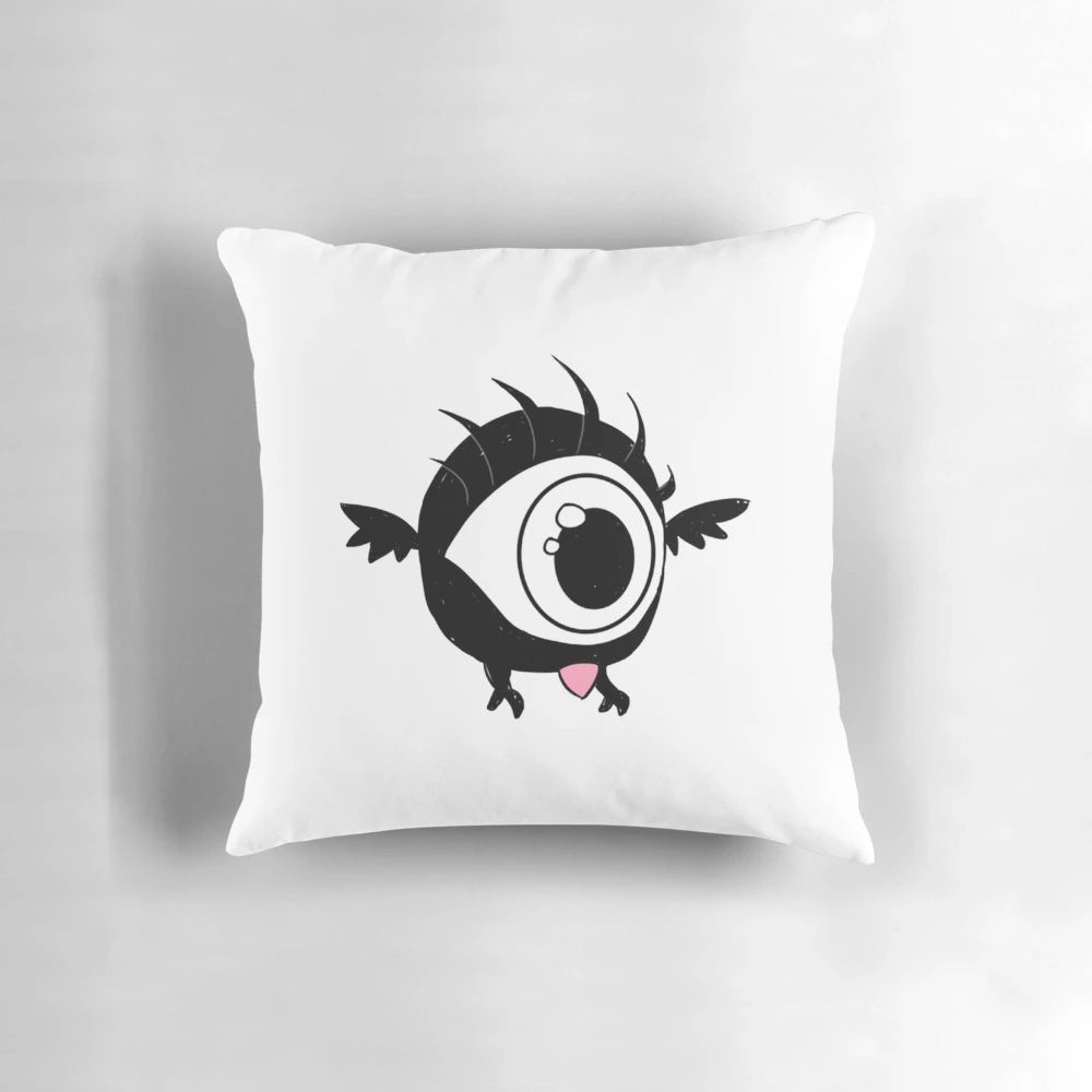 Soft, plush pillow featuring a cute small bird from the video game "Don't Starve