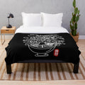 Soft and comfortable doodle art hot pot plush blanket