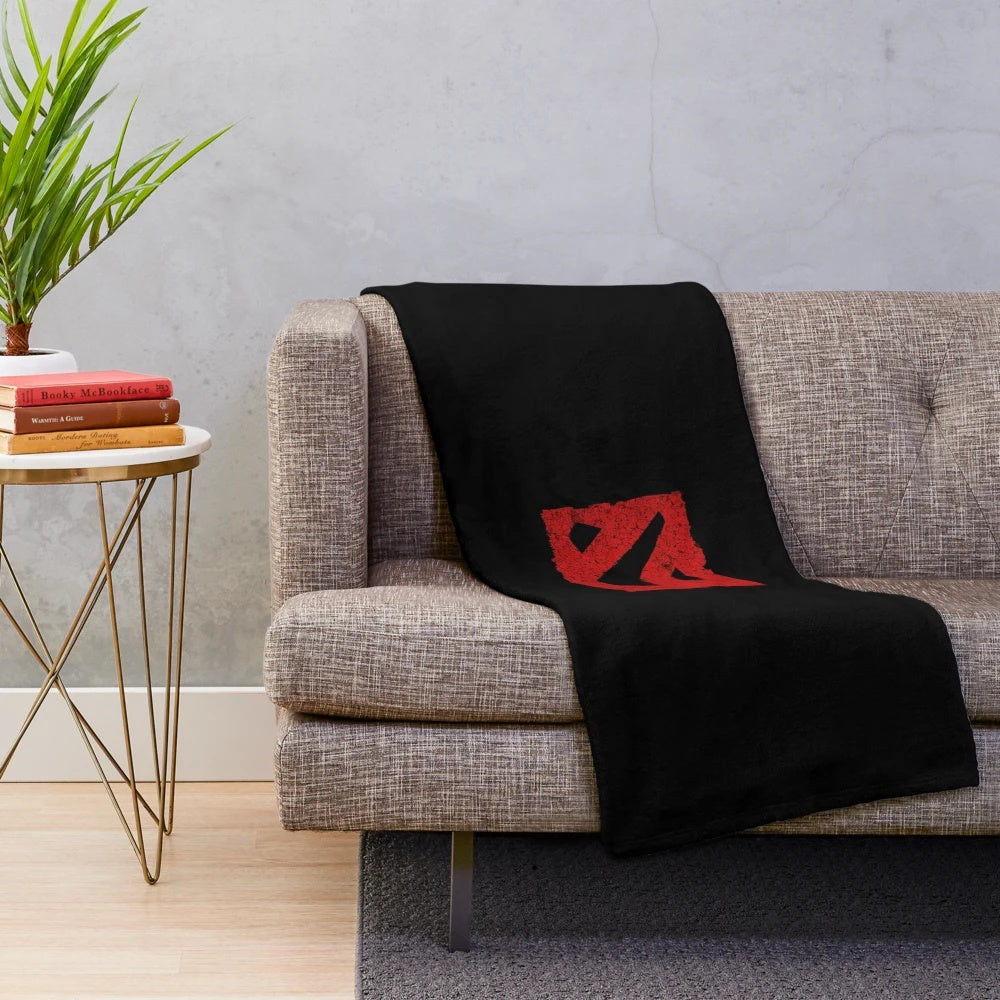 Dota 2 plush blanket with game elements