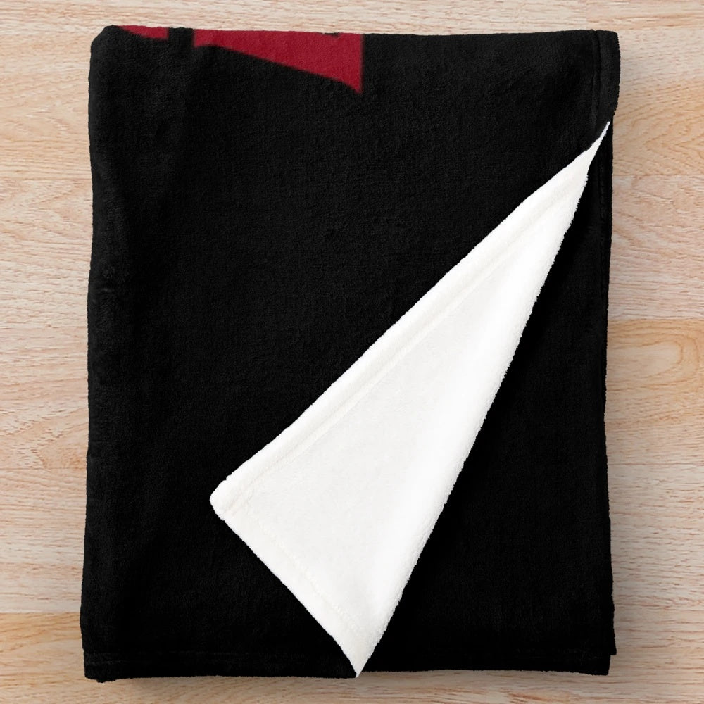 Soft and plush blanket with a humorous "I'm Either Drinking Dr. Pepper About to Drink Dr. Pepper" design, perfect for soda enthusiasts.