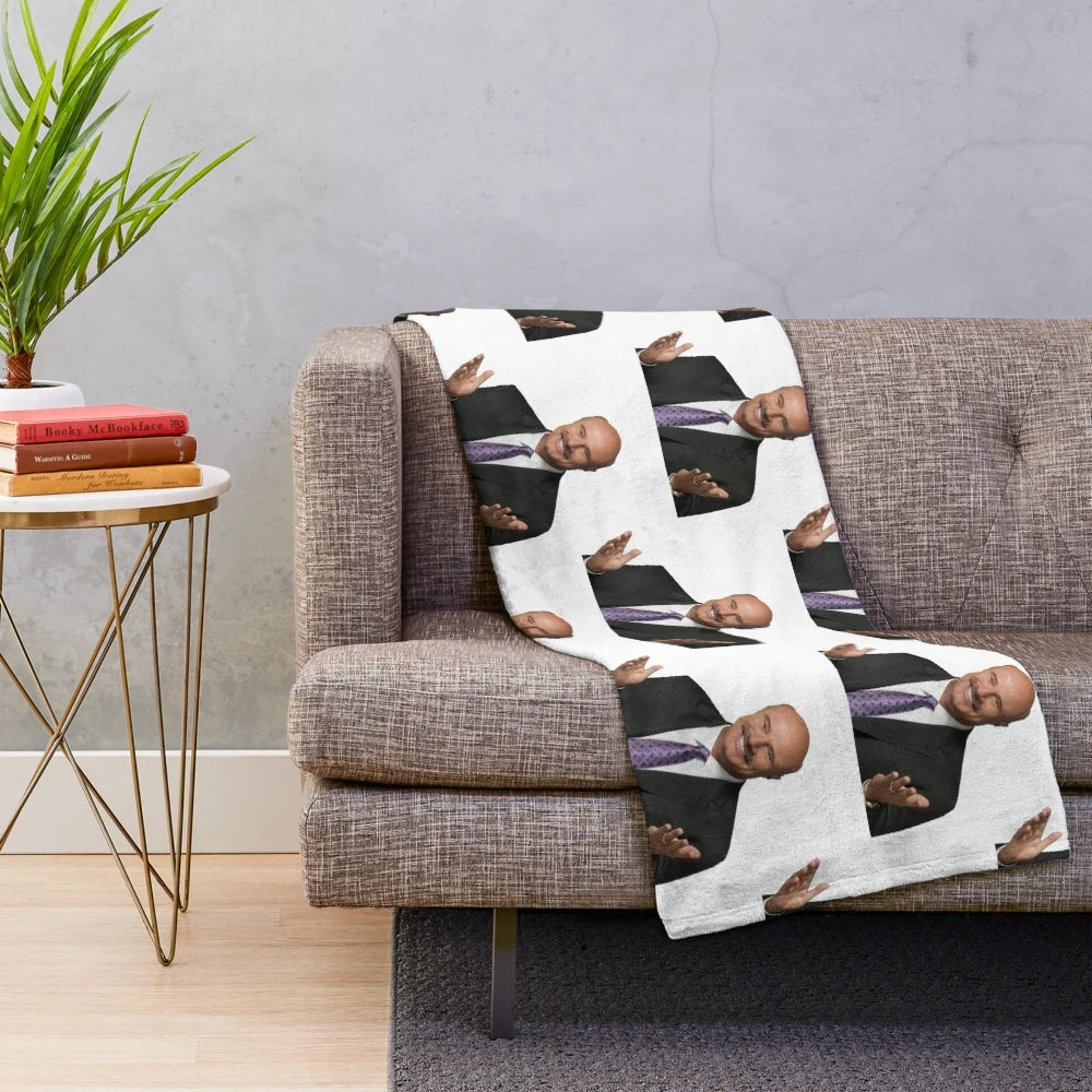 Soft and plush Dr. Phil inspired blanket