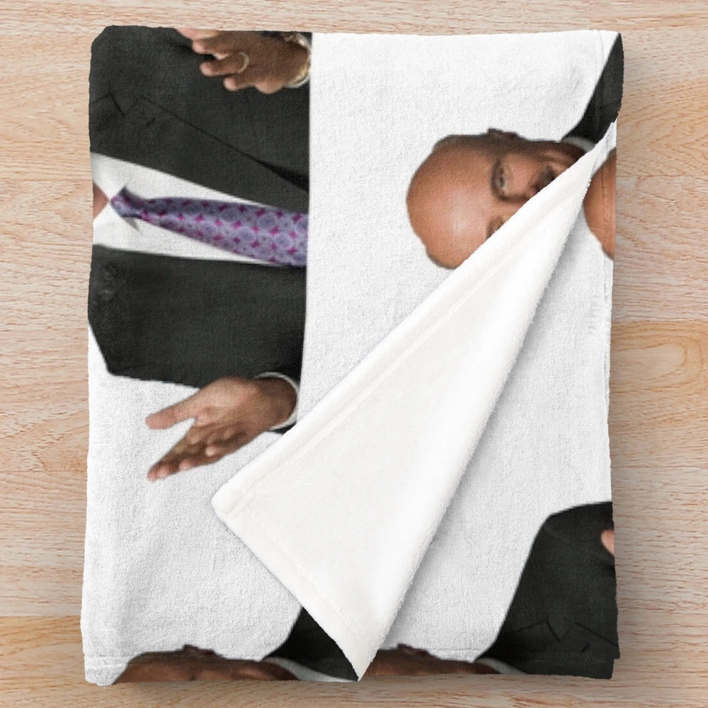 Soft and plush Dr. Phil inspired blanket