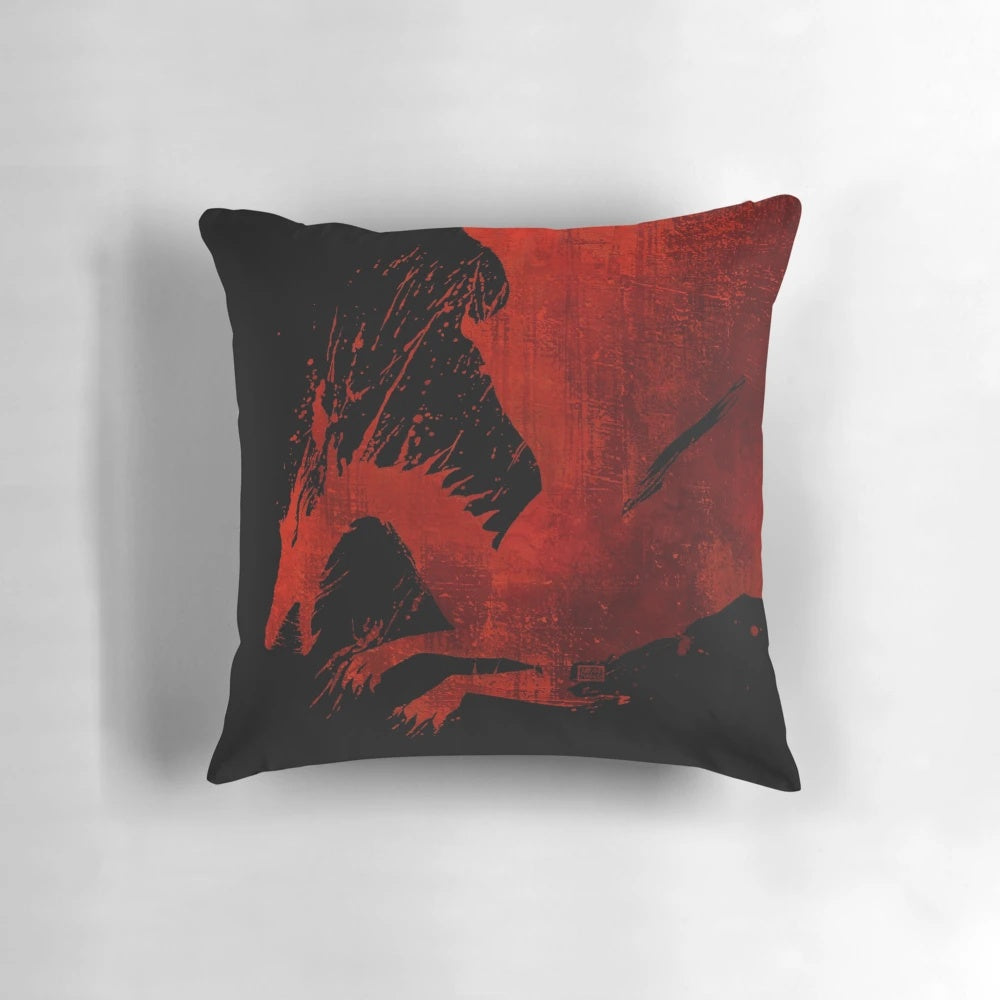 Dragon Age Origins Blood Dragon Pillow with Grey Warden Insignia