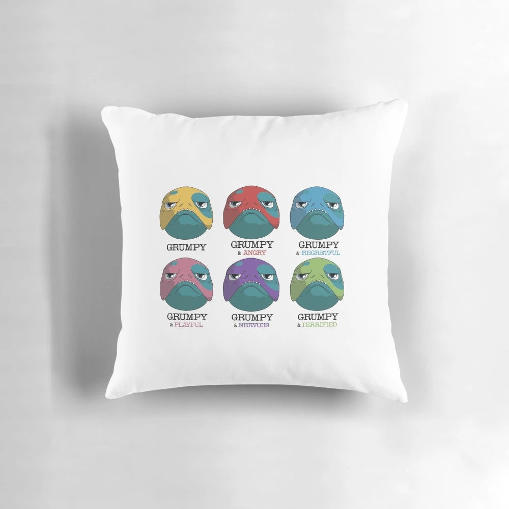 Soft, plush pillow featuring a design inspired by the Netflix fantasy series The Dragon Prince