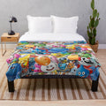 Dragon Quest Slimes Plush Blanket