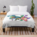 Soft and cuddly dragon tales plush blanket