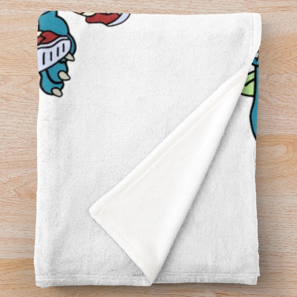 Soft and cuddly dragon tales plush blanket