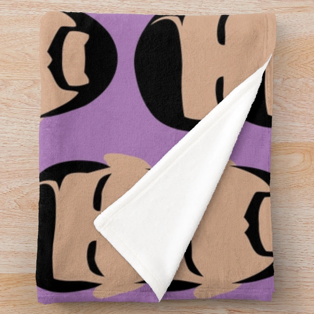 Drake-inspired plush blanket featuring soft, high-quality materials