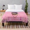 Drake-inspired plush blanket with soft, comfortable design