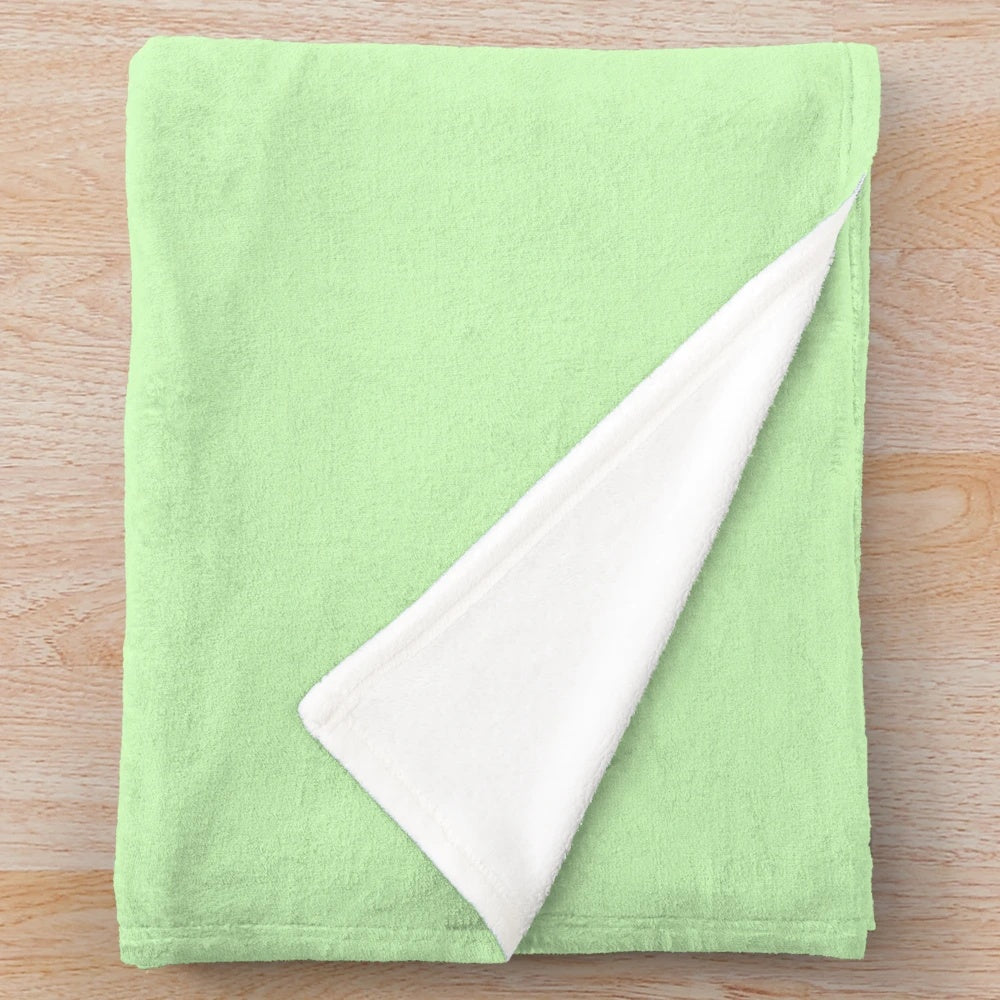 Dream Team SMP-inspired plush blanket in green