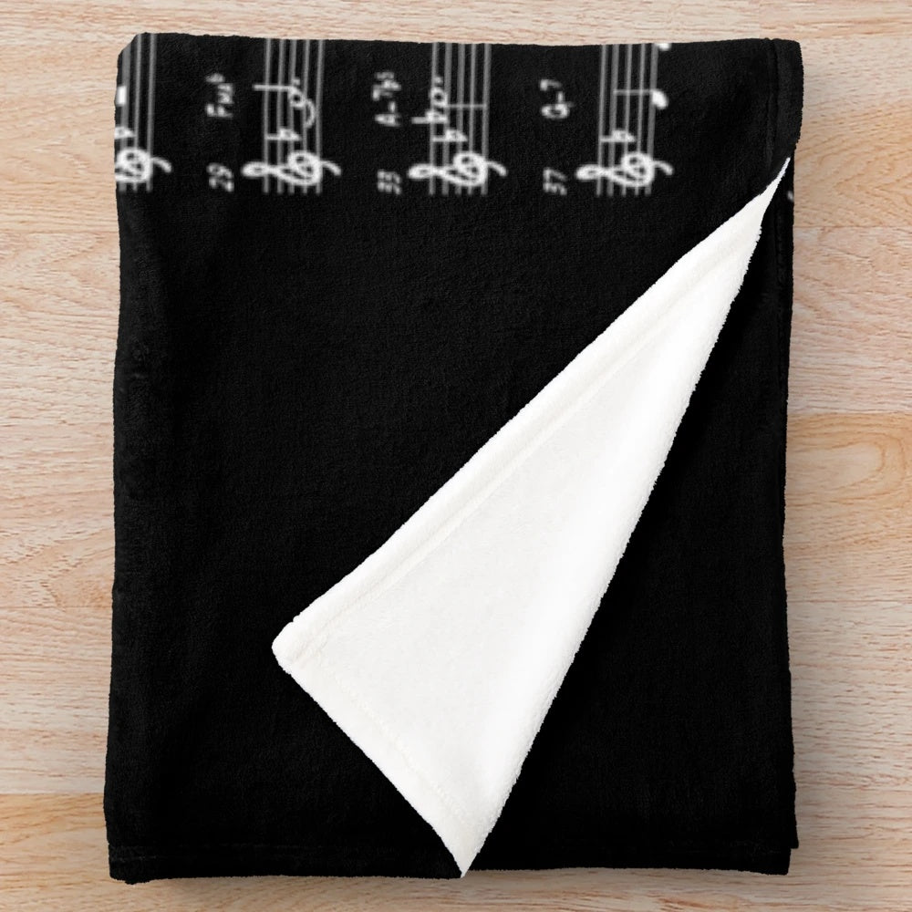 Cozy Dreams Plush Blanket featuring Gypsy Jazz inspired design