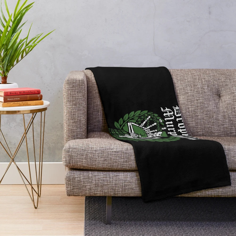 Dropkick Murphys inspired plush blanket