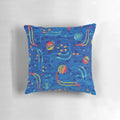Soft, plush Dublin bus pillow - perfect travel companion for Irish public transportation
