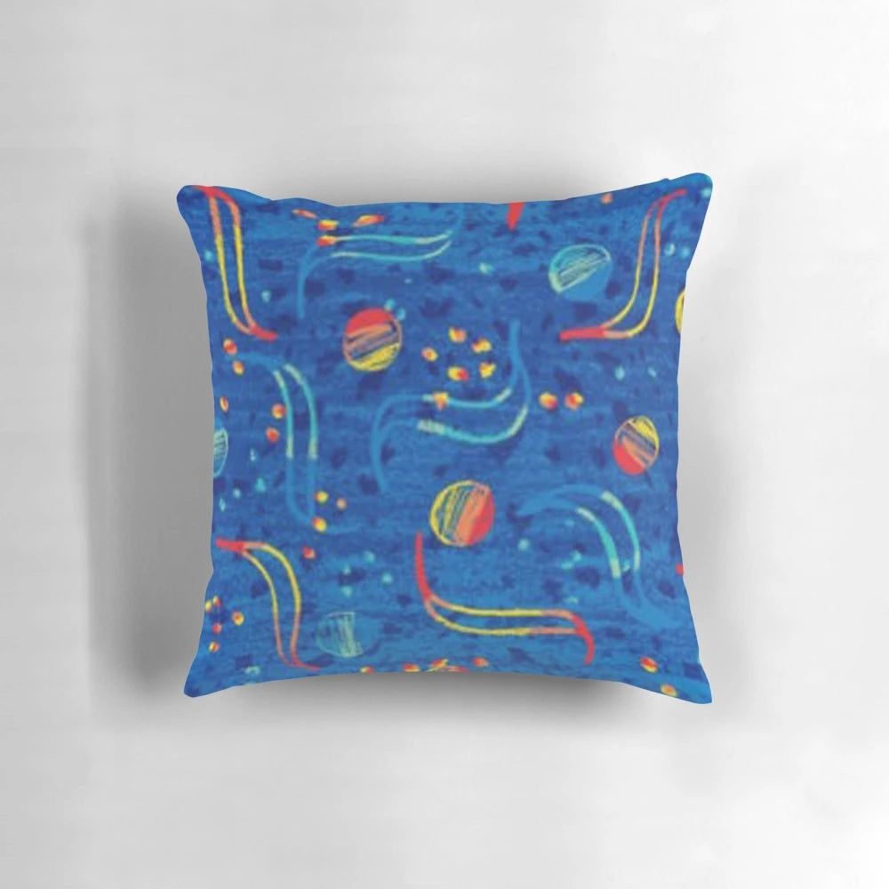 Soft, plush Dublin bus pillow - perfect travel companion for Irish public transportation