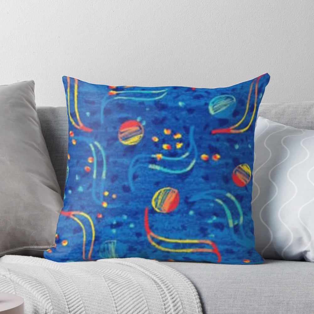 Soft, plush Dublin bus pillow - perfect travel companion for Irish public transportation