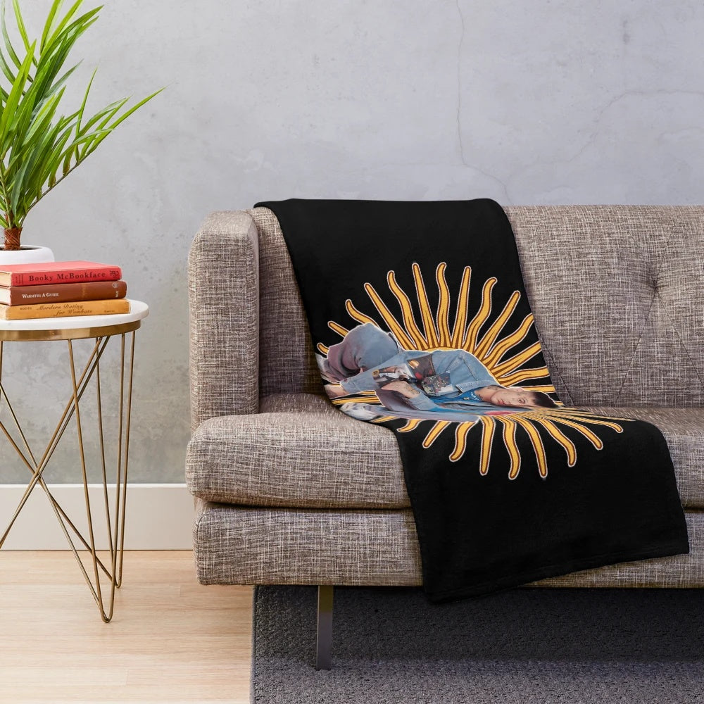 Duki-inspired plush blanket with soft, high-quality material
