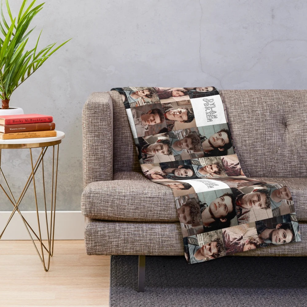 Dylan O'Brien Inspired Plush Blanket