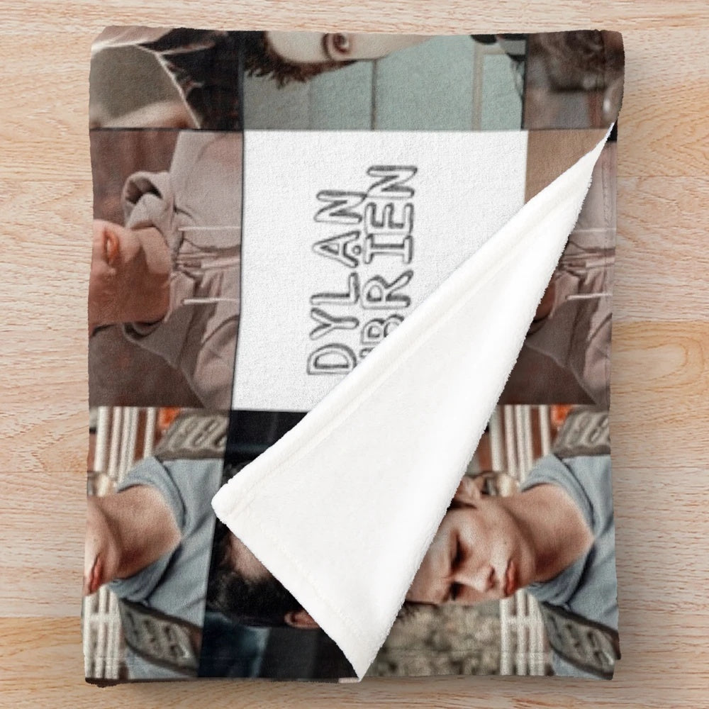 Dylan O'Brien Inspired Plush Blanket