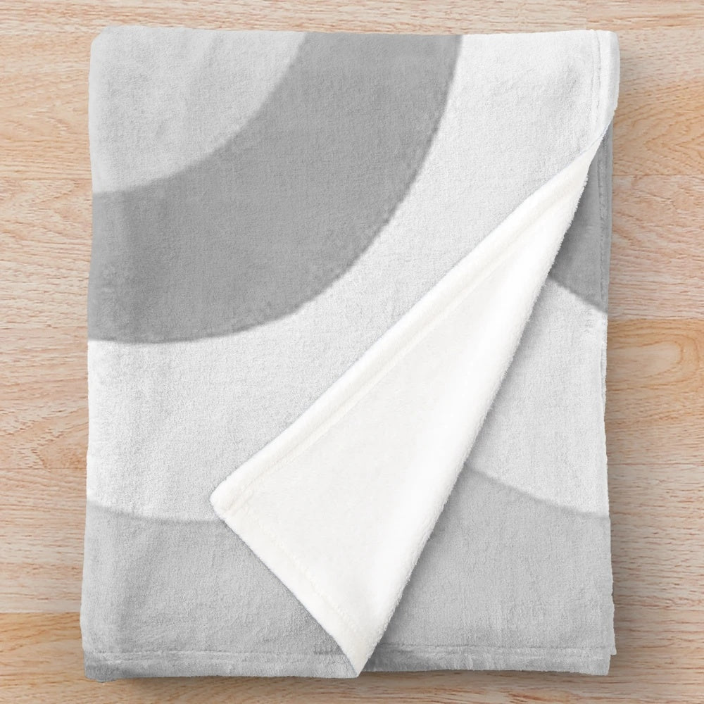 Dylan O'Brien inspired plush blanket with grey and heart design