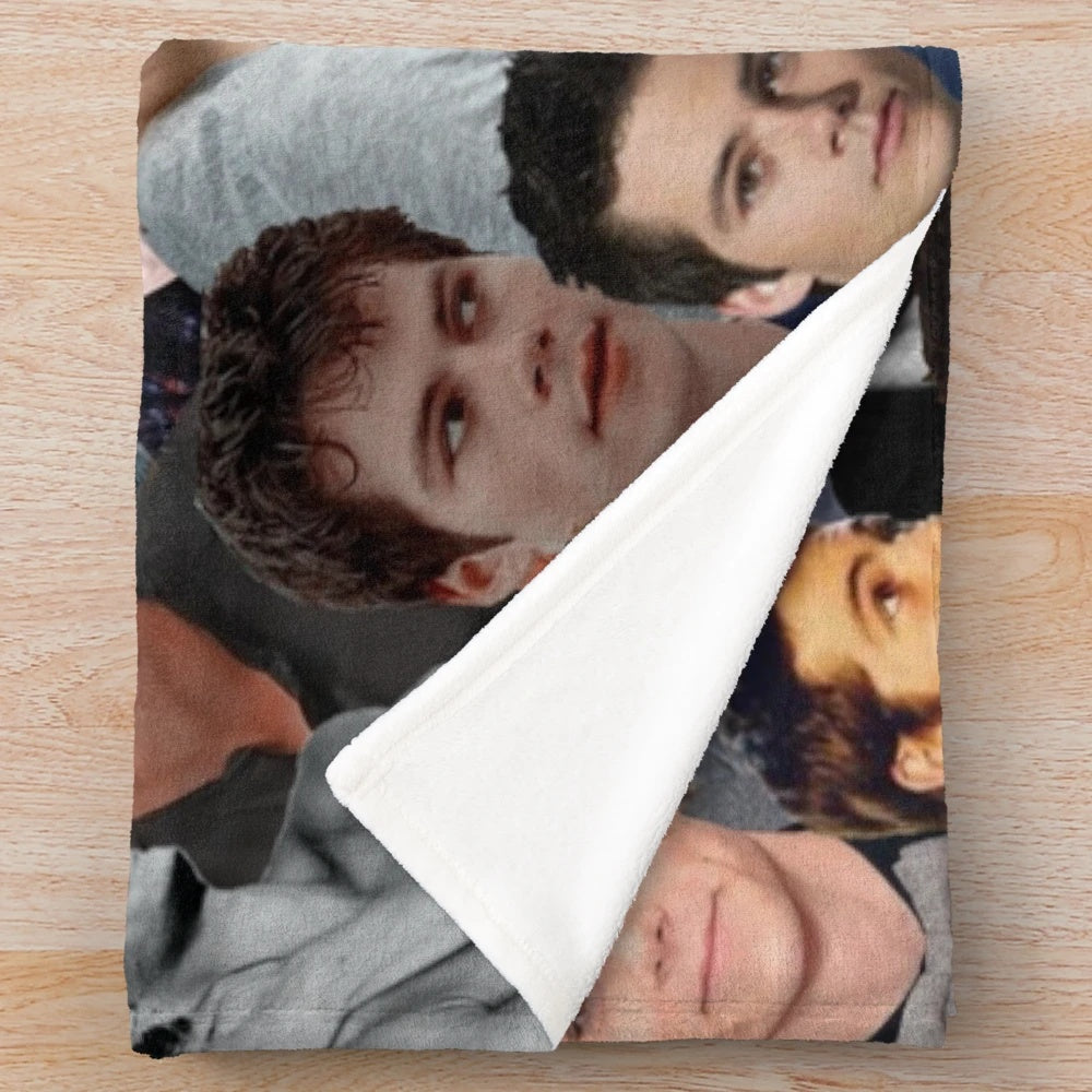 Dylan O'Brien Inspired Plush Blanket