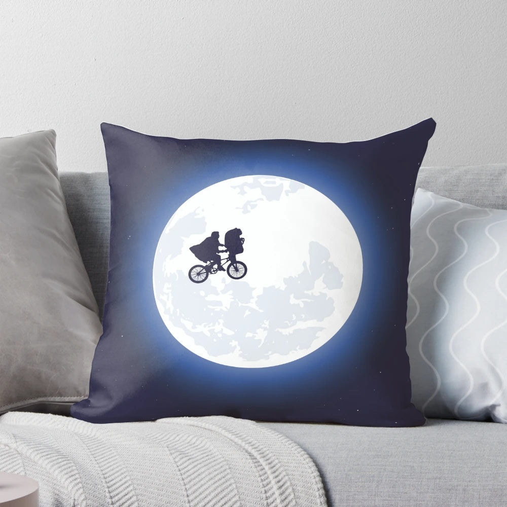 Plush E.T. the Extraterrestrial Pillow for a Comfortable Space-Themed Bedroom