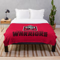 East Stroudsburg University-inspired plush blanket