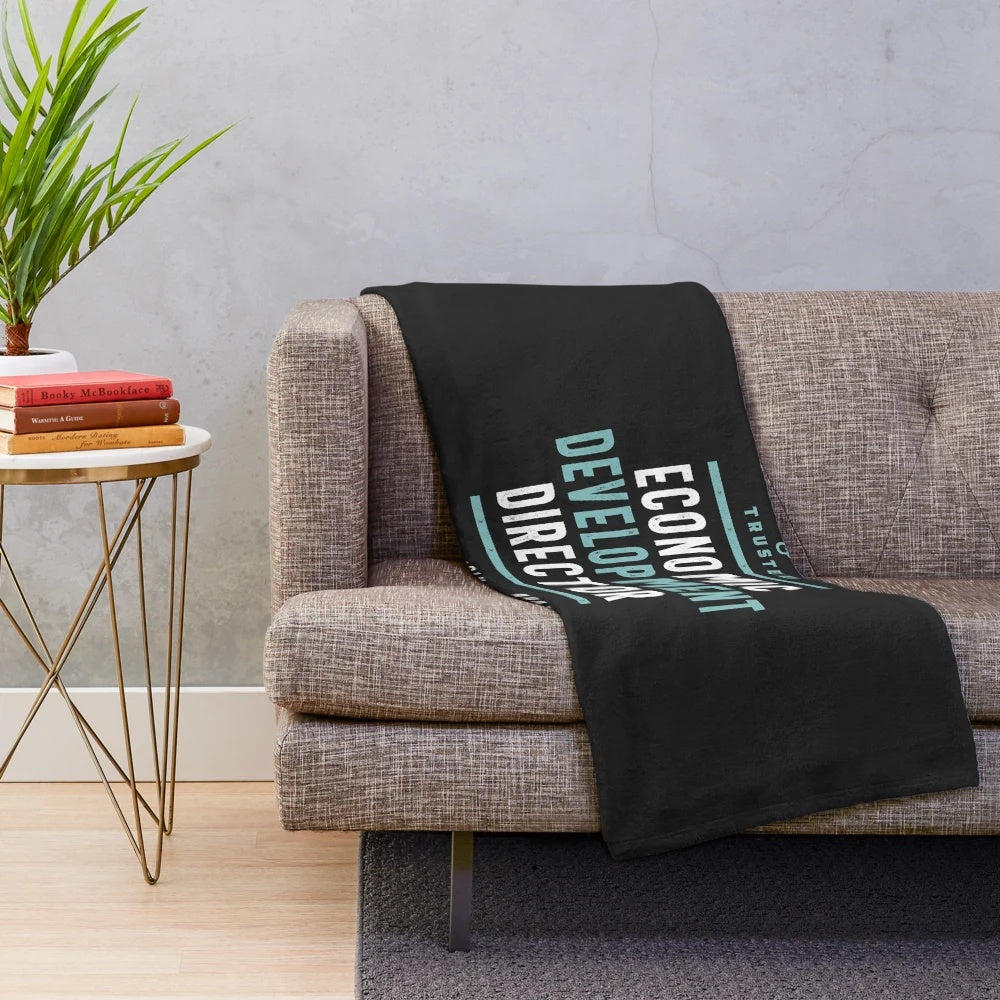 Economic Development Director Plush Blanket