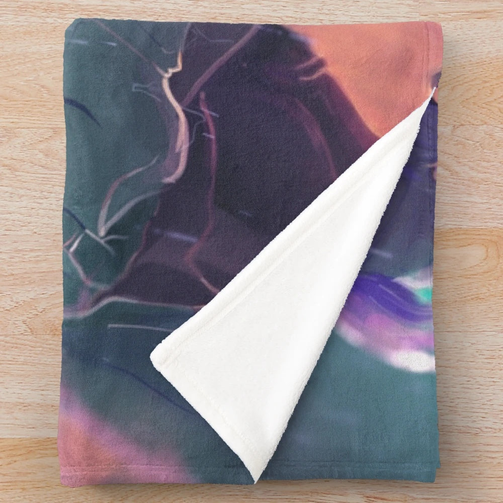 Edge of Dawn" plush blanket featuring Sylvain and Felix from Fire Emblem Three Houses