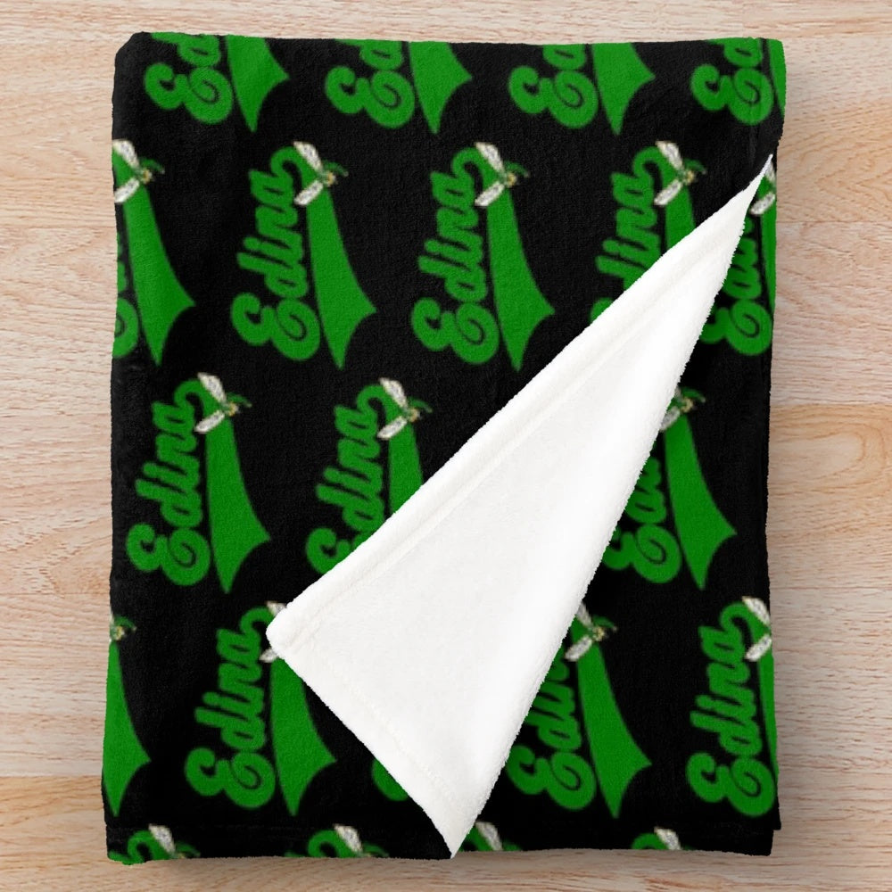 EDINA plush blanket with soft and warm material