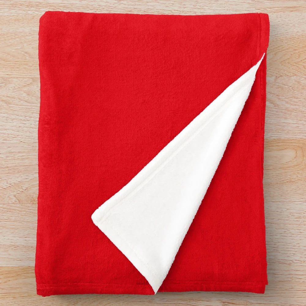 EHC Visp Plush Blanket with Ice Hockey Logo
