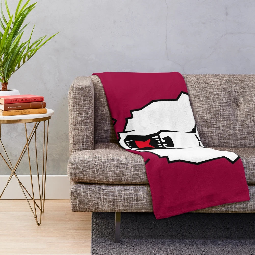 Eisbären Berlin #003366 Plush Blanket featuring the team's logo and colors