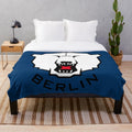 Eisbären Berlin Plush Blanket with Team Logo