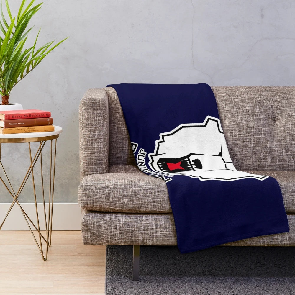 Eisbären Juniors Berlin plush blanket with team logo