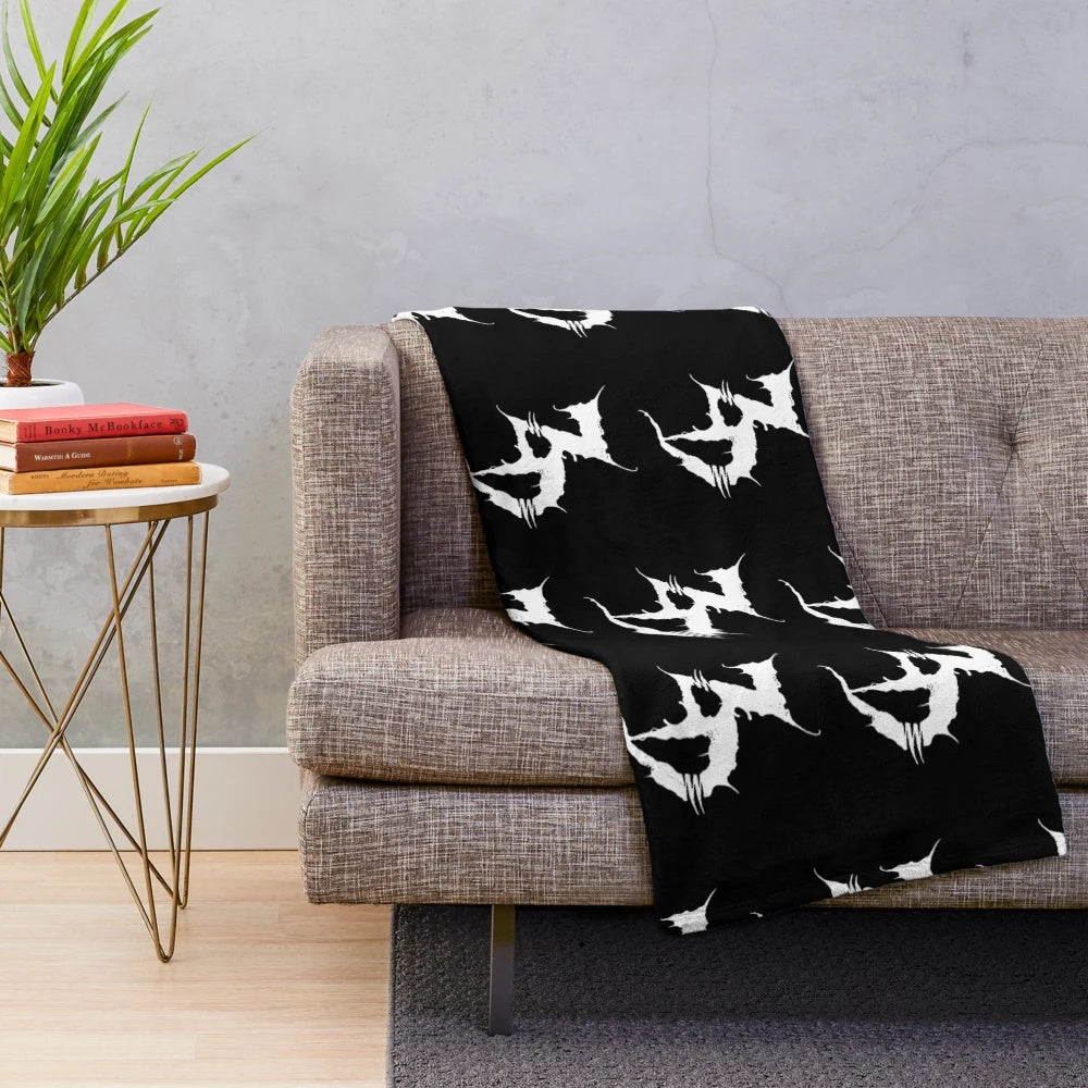 Plush blanket featuring electronic music artist Zeds Dead