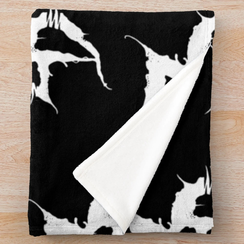 Plush blanket featuring electronic music artist Zeds Dead